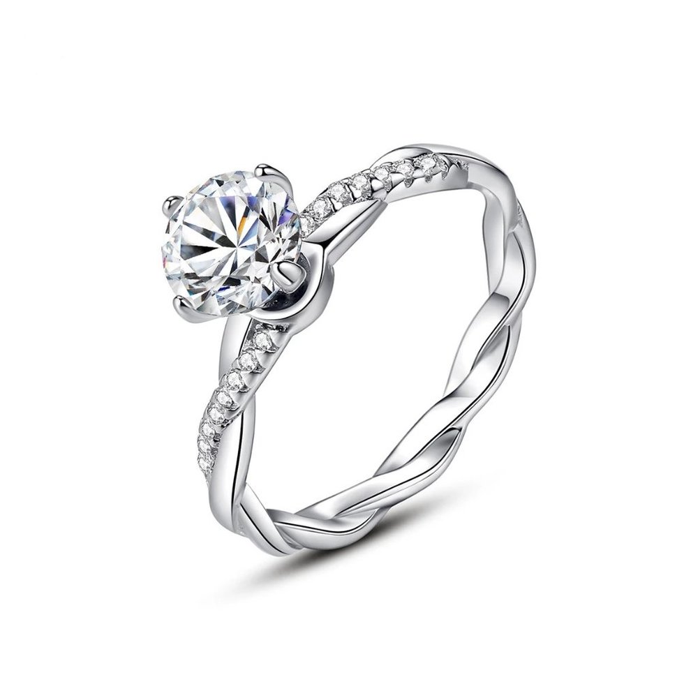 1ct. t.w. Diamond Engagement Ring - Picture 1 of 14